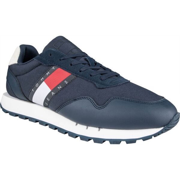 Tommy Hilfiger Tommy Hilfiger RETRO LEATHER TJM RUNNER Muška obuća za slobodno vrijeme, tamno plava, veličina