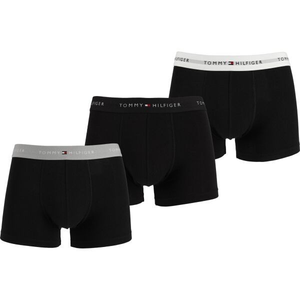 Tommy Hilfiger Tommy Hilfiger SIGNATURE CTN ESS-3P WB TRUNK Muške bokserice, crna, veličina