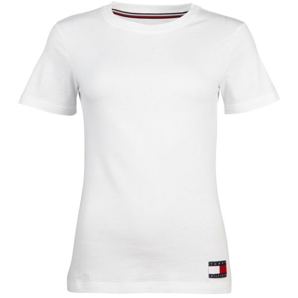 Tommy Hilfiger Tommy Hilfiger TOMMY 85 LOUNGE-SHORT SLEEVE TEE Ženska majica, bijela, veličina
