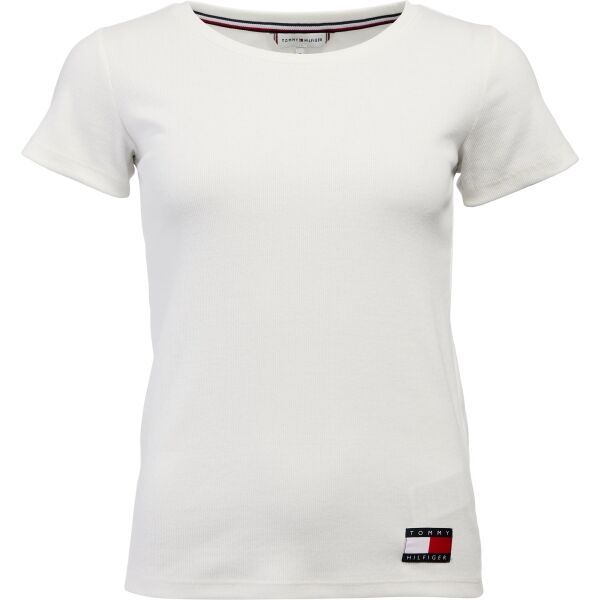 Tommy Hilfiger Tommy Hilfiger TOMMY 85 RIB-SS TEE Ženska majica, siva, veličina