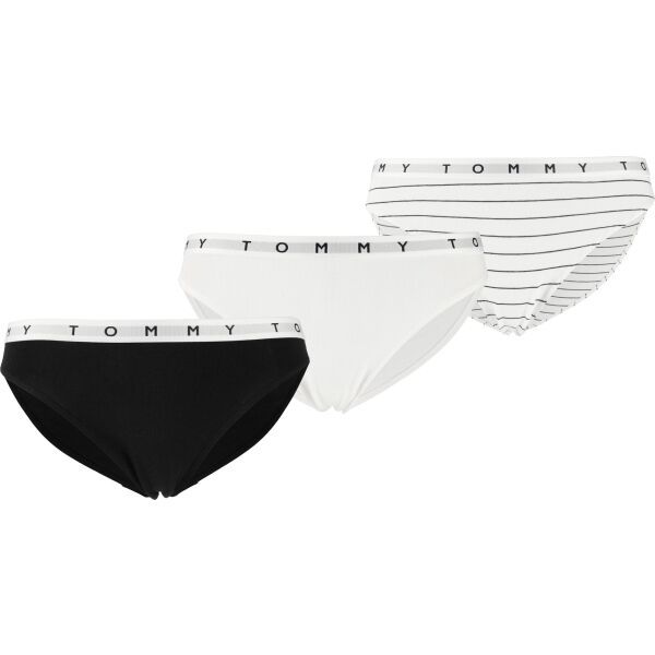 Tommy Hilfiger Tommy Hilfiger TOMMY COTTON-3P BIKINI PRINT Ženske gaćice, crna, veličina