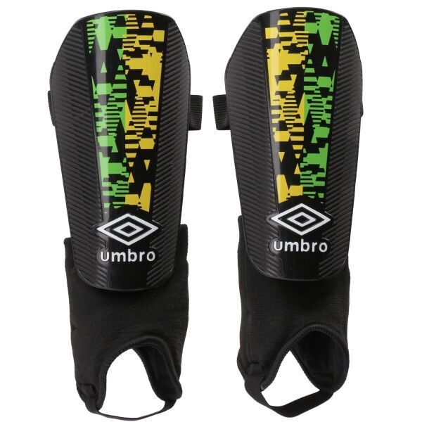 Umbro Umbro FORMATION GUARD W/ANKLE SOCK Muški štitnici za nogomet, crna, veličina