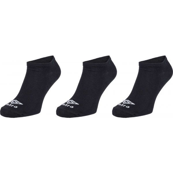 Umbro Umbro NO SHOW LINER SOCK - 3 PACK Čarape, crna, veličina