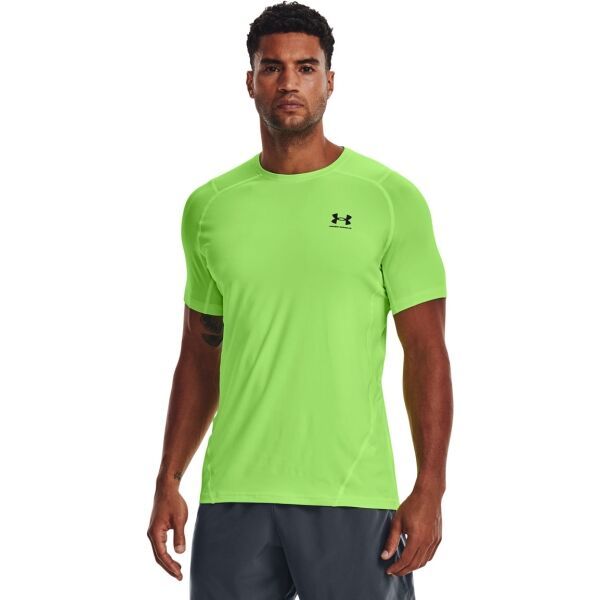 Under Armour Under Armour HG ARMOUR FITTED SS Muška majica kratkih rukava, svijetlo zelena, veličina