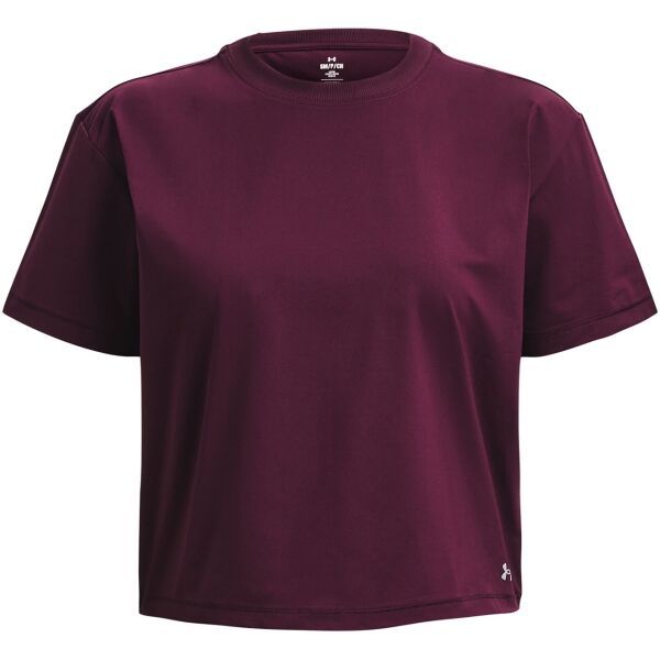Under Armour Under Armour MERIDIAN SS Ženska skraćena majica, boja vina, veličina