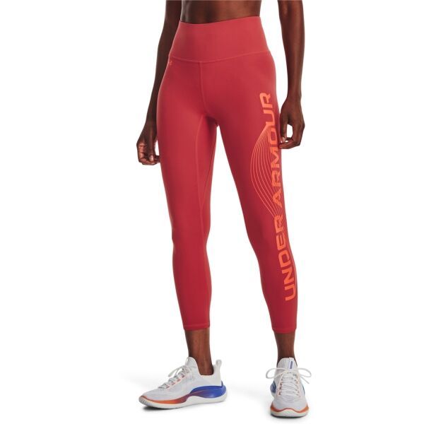 Under Armour Under Armour MOTION ANKLE LEG BRANDED Ženske sportske tajice, boja lososa, veličina