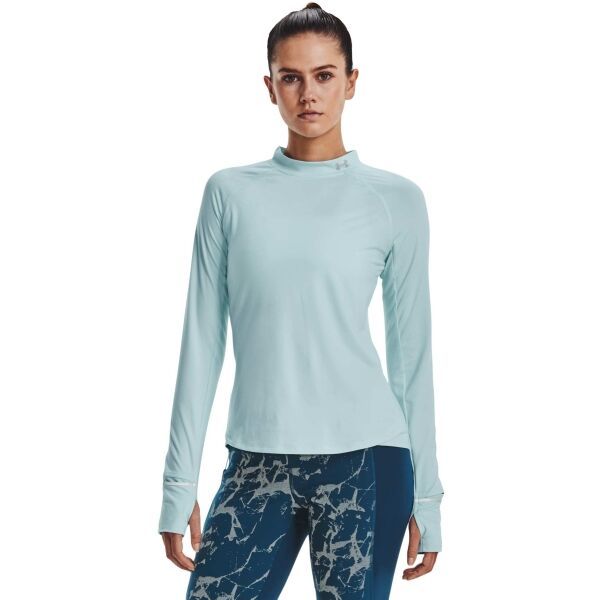 Under Armour Under Armour OUTRUN THE COLD LS Ženska majica za trčanje, svjetlo plava, veličina