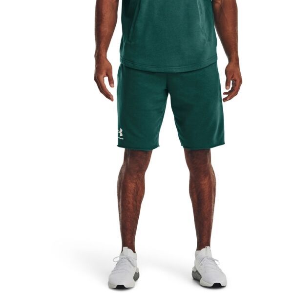 Under Armour Under Armour RIVAL TERRY SHORT Muške kratke hlače, tamno zelena, veličina