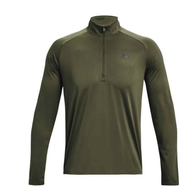 Under Armour Under Armour TECH 2.0 1/2 ZIP Muška majica, tamno zelena, veličina