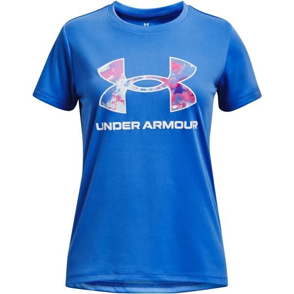 Under Armour Under Armour TECH SOLID PRINT FILL BL SSC Majica za djevojčice, plava, veličina