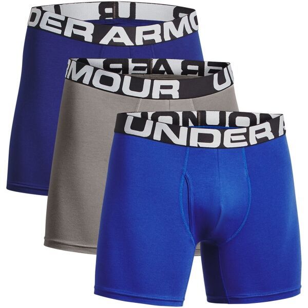 Under Armour Under Armour UA CHARGED COTTON 6IN 3 PACK Muške bokserice, plava, veličina