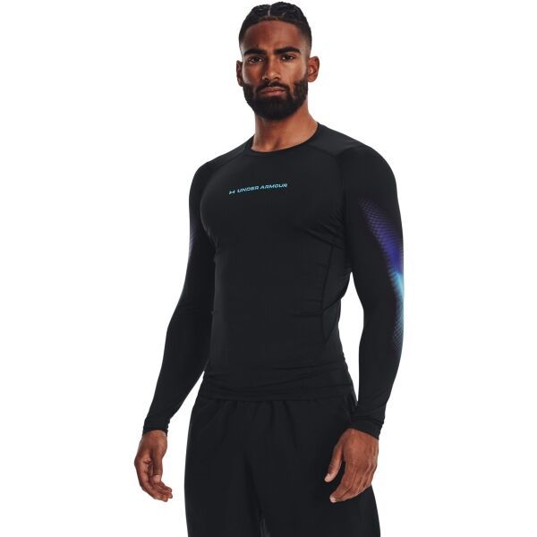 Under Armour Under Armour UA HG ARMOUR NOVELTY LS Muška kompresijska majica, crna, veličina