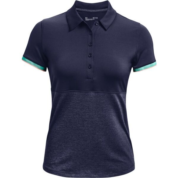 Under Armour Under Armour ZINGER POINT SS POLO Ženska polo majica za golf, tamno plava, veličina