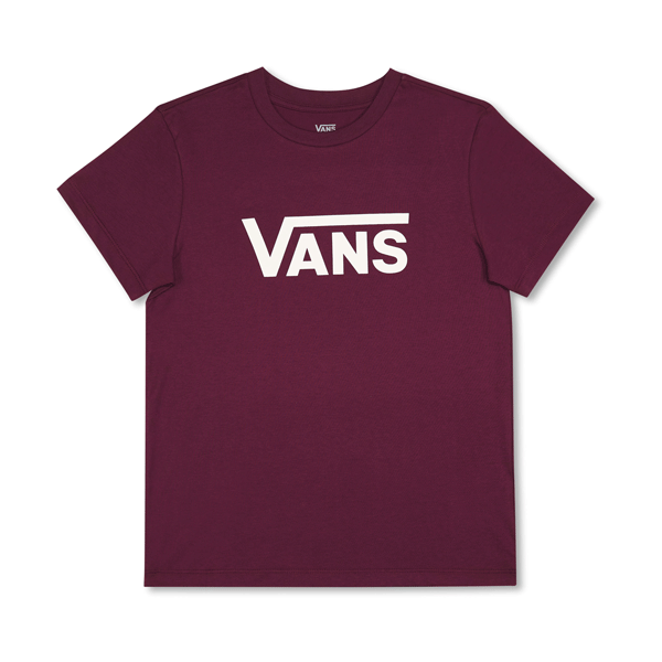Vans Vans WM DROP V SS CREW-B Ženska majica, boja vina, veličina