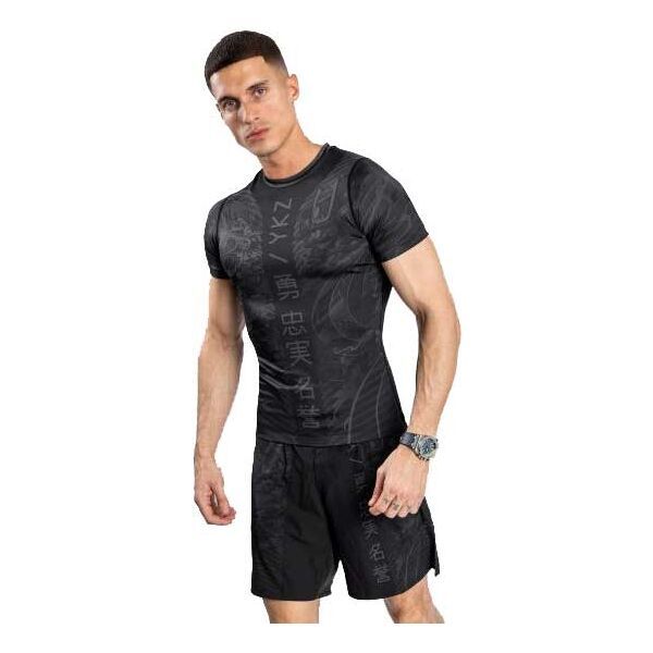 Venum Venum YKZ21 RASHGUARD Muška kompresijska majica, crna, veličina