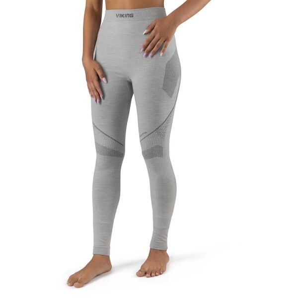 Viking Viking LAVA WOMAN PANTS Ženske termo hlače, siva, veličina