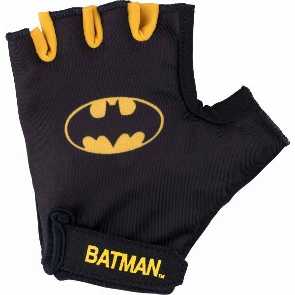Warner Bros Warner Bros BATMAN Dječje biciklističke rukavice, crna, veličina