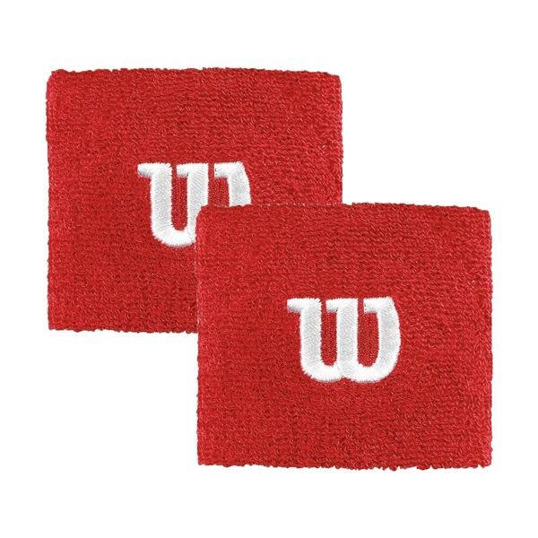 Wilson Wilson W WRISTBAND RD OSFA Traka za zapešće, crvena, veličina