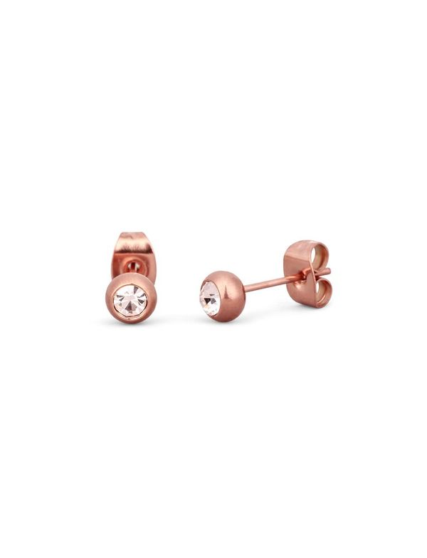 VUCH VUCH Naušnice Gem Rose Gold