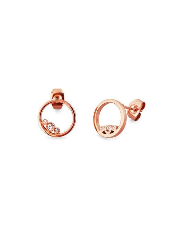 VUCH VUCH Naušnice Ringy Rose Gold