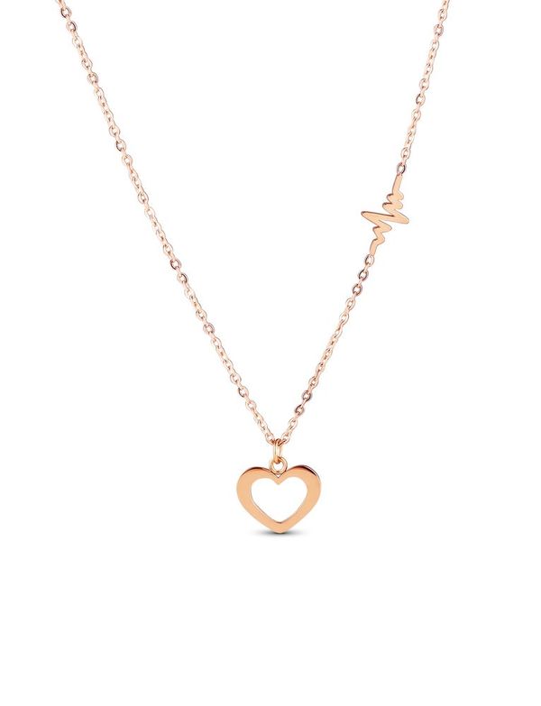 VUCH VUCH Ogrlica Glimmer Rose Gold