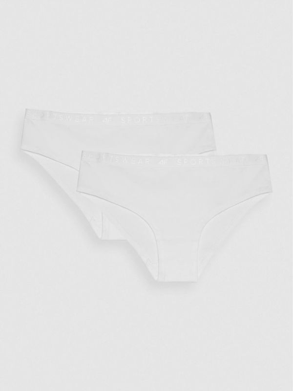 4F 4F 2-pack Gaćice bijela