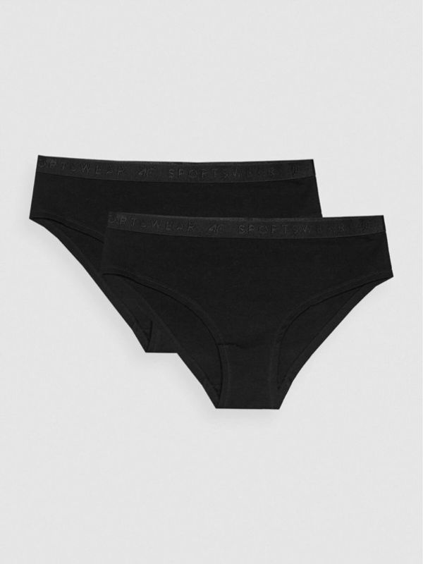 4F 4F 2-pack Gaćice crna