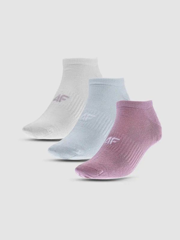 4F 4F 3-pack Čarape ljubičasta