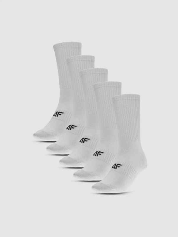 4F 4F 5-pack Čarape bijela