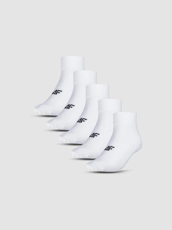 4F 4F 5-pack Čarape bijela