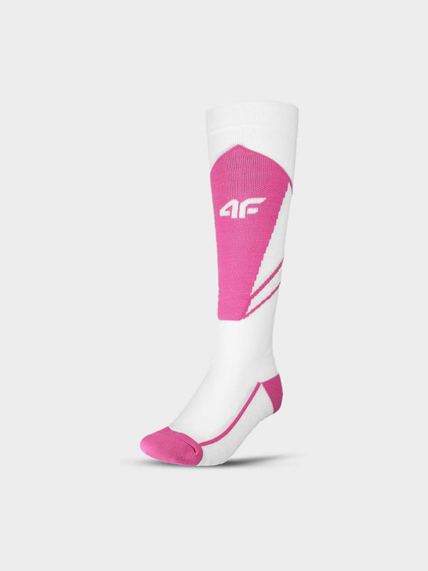 4F 4F Čarape bijela