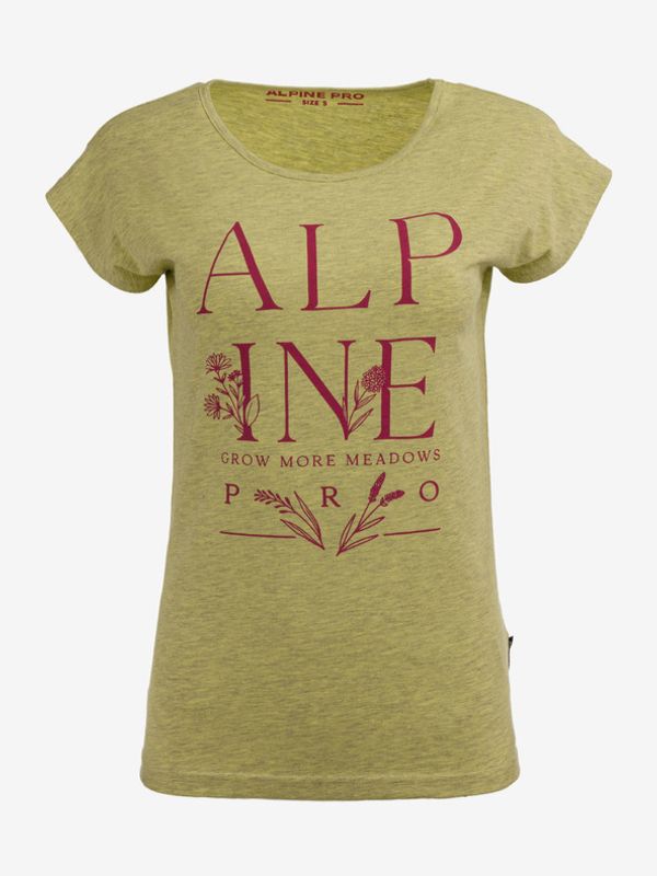 ALPINE PRO ALPINE PRO Hunga Majica zelena