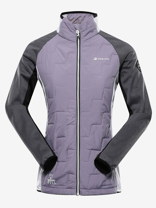 ALPINE PRO ALPINE PRO Jorwa Majica dugih rukava ljubičasta