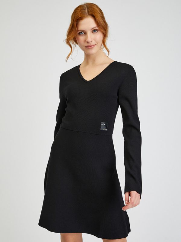 Armani Exchange Armani Exchange Haljina crna