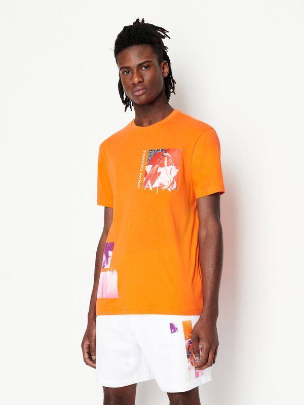 Armani Exchange Armani Exchange Majica narančasta