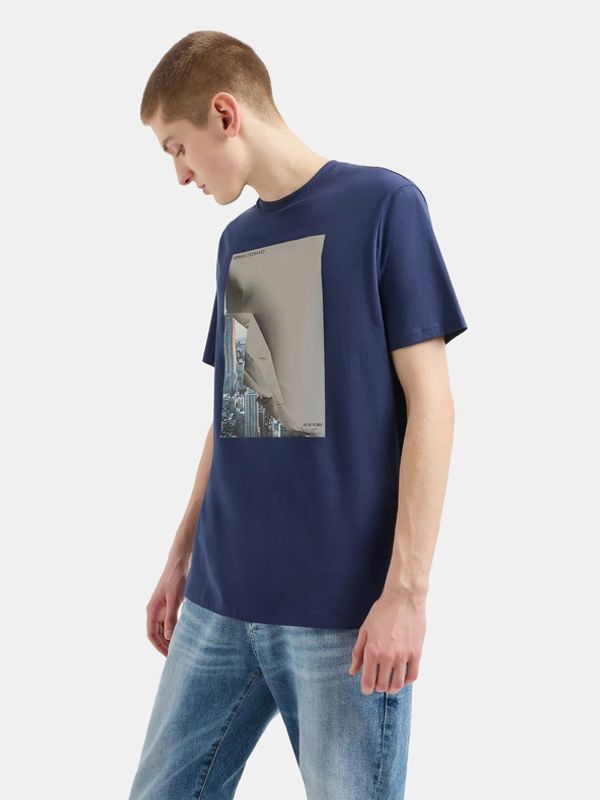 Armani Exchange Armani Exchange Majica plava