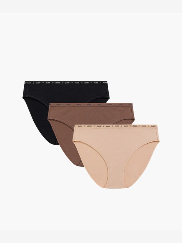 Atlantic Atlantic 3-pack Gaćice crna