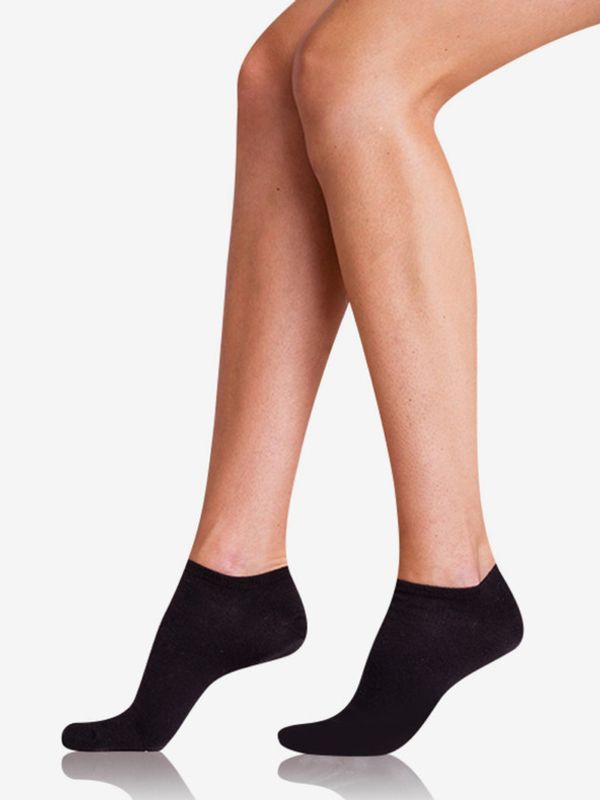 Bellinda Bellinda Cotton IN-SHOE 2-pack Čarape crna
