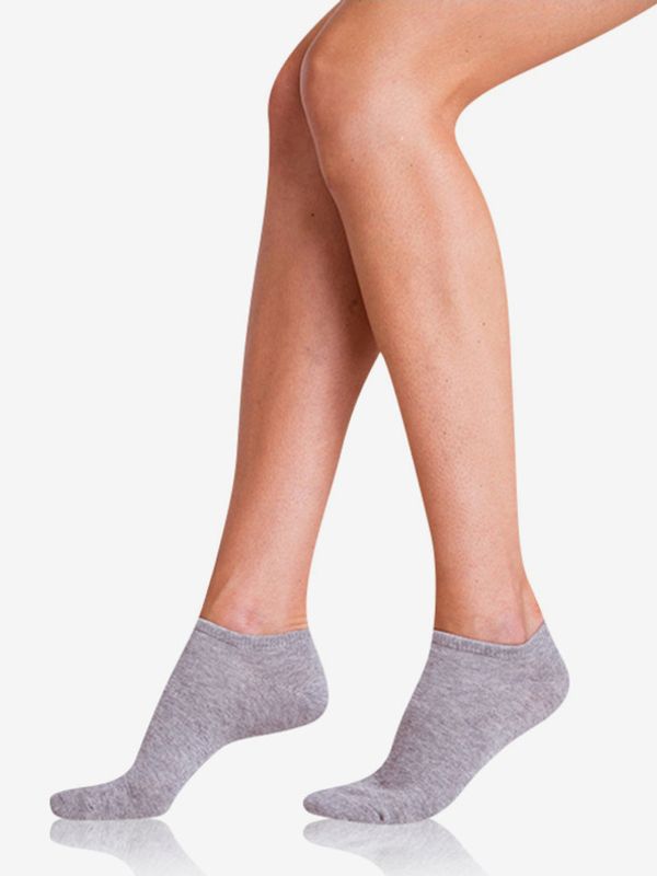 Bellinda Bellinda Cotton IN-SHOE 2-pack Čarape siva