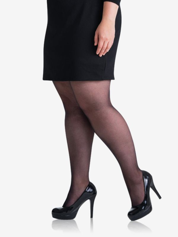 Bellinda Bellinda PLUS SIZE 20 DEN Hula-hopke crna