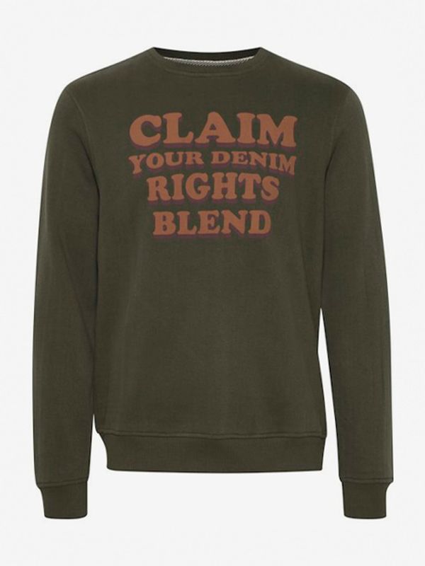 Blend Blend Majica dugih rukava zelena