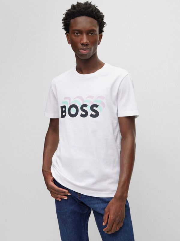 BOSS BOSS Majica bijela
