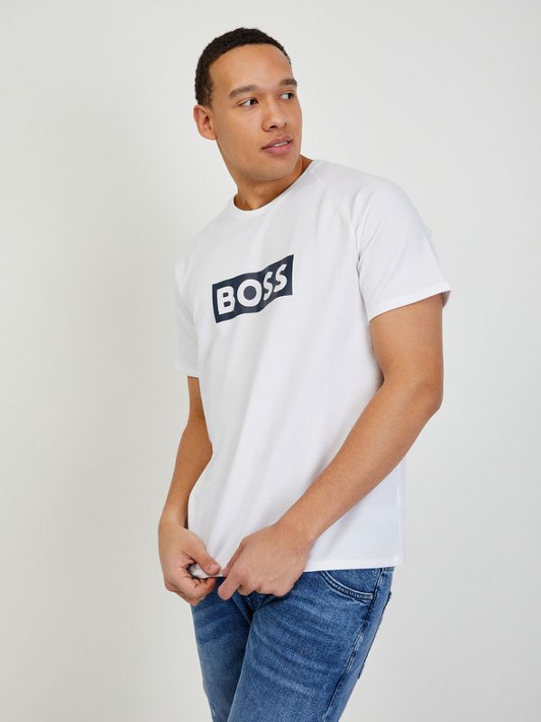 BOSS BOSS Majica bijela