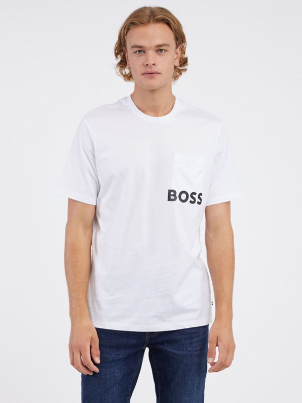 BOSS BOSS Majica bijela