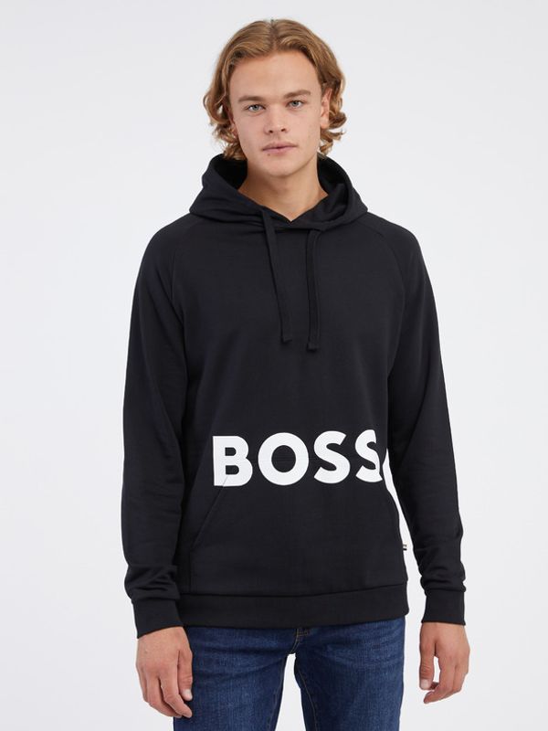BOSS BOSS Majica dugih rukava crna