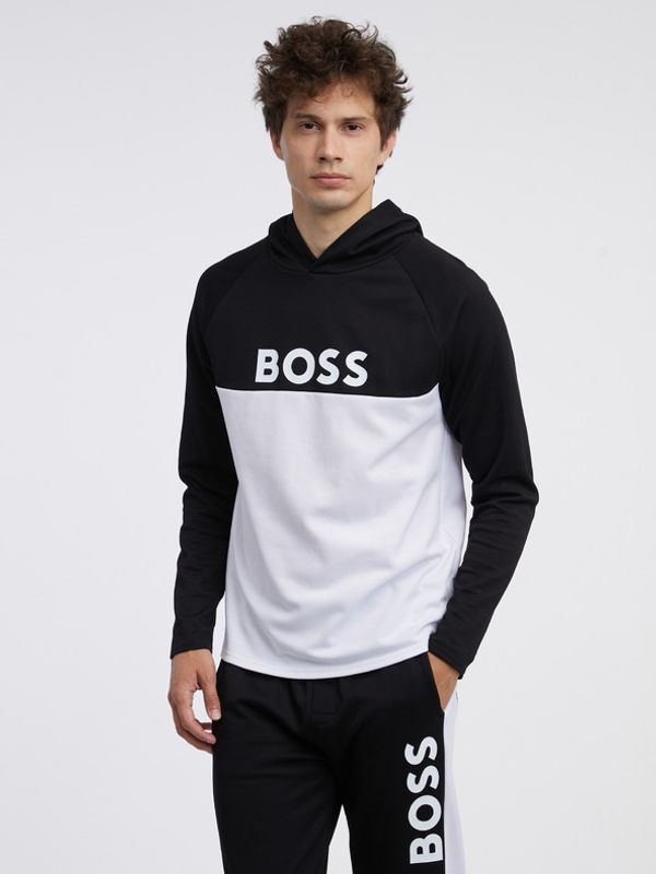BOSS BOSS Majica dugih rukava crna