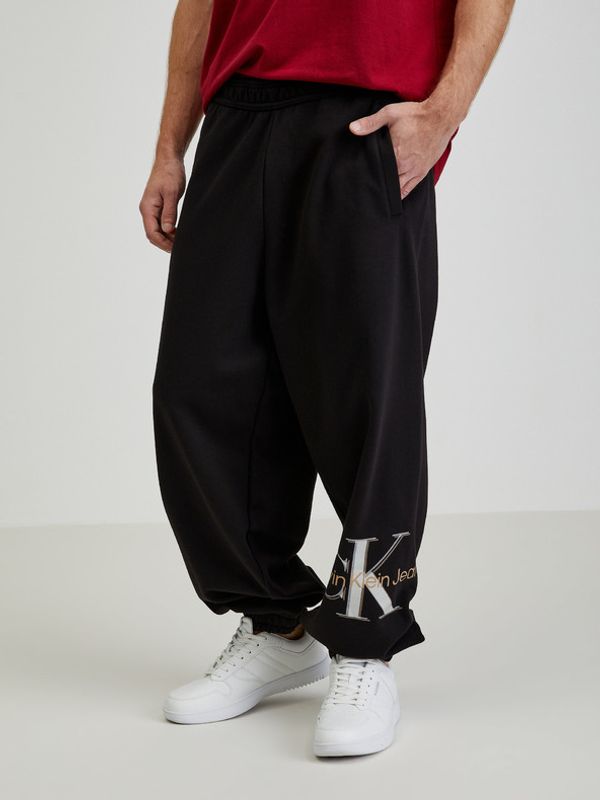 Calvin Klein Jeans Calvin Klein Jeans Donji dio trenirke crna