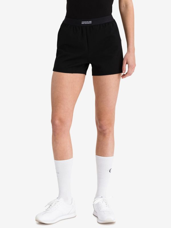 Calvin Klein Jeans Calvin Klein Jeans Milano Drape Šorcevi crna