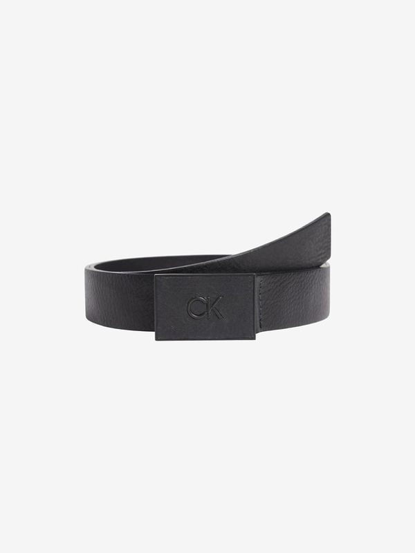 Calvin Klein Jeans Calvin Klein Jeans Plaque Remen crna
