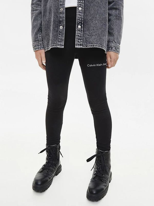 Calvin Klein Jeans Calvin Klein Jeans Tajice dječje crna